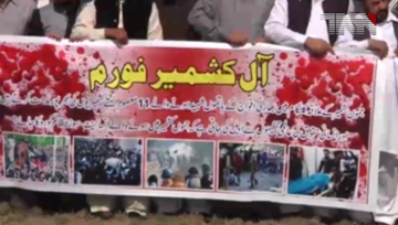 Islamabad- APHC Protest  Against  India