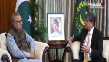 Islamabad- President meets Outgoing DG ISI
Islamabad- Federal Minister Faisal Wawda Press Conference