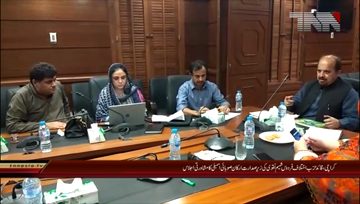 Karachi- Opposition Leader in Sindh Assembly Firdous Shamim Naqvi chiars MPA'S Session