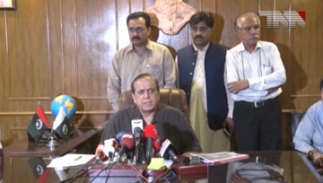 Karachi- Provincial Minister Imtiaz Shaikh Press Conference