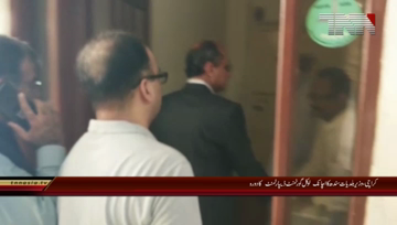 Karachi- Provincial Minister Saeed Ghani Visit Government Department