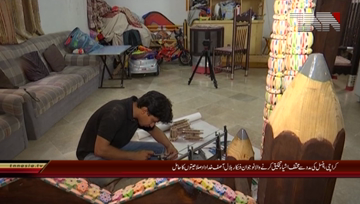 Karachi- Young Pencil Artist Bilal Asif