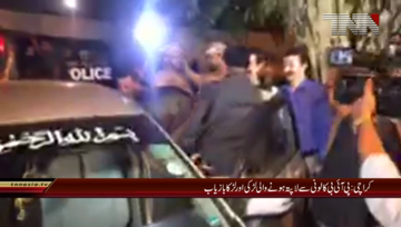Karachi-students are released in Karachi residence of PIB colony