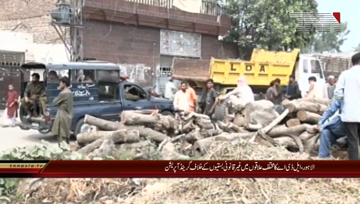 Lahore- Operation against Encorchments