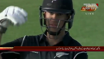 Abu Dabi-M Hafeez bowling Action ross taylor objection