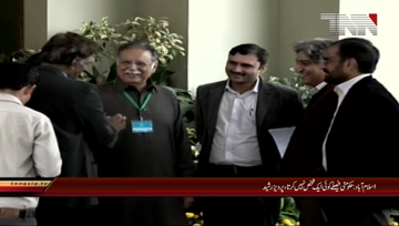 Islamabad-Pervaiz Rasheed Media Talk