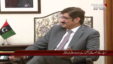 Karachi- Faisal Vawda meets CM Sindh