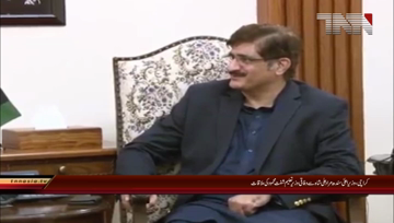 Karachi- Federal Minister Shafqat Mehmood meets CM Sindh Murad Ali Shah