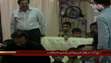 Karachi- Governor Sindh visits Sweet Home villa