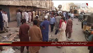 Karachi- Grand Anti Enchroachment Operation 3rd day