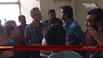 Karachi- Mayor Karachi Waseem akhtar Media talk