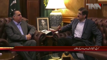 Karachi-Governor Sindh meets CM Sindh Syed Murad Ali Shah