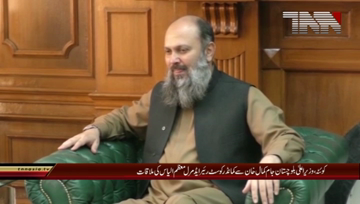 Quetta- CM Balochistan meets Commander Caost