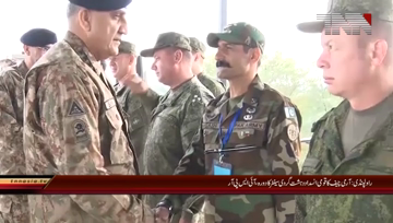 Rawalpindi- COAS visited National CT Center ,ISPR