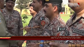Rawalpindi- COAS visits Sindh Rangers Headquarter,ISPR