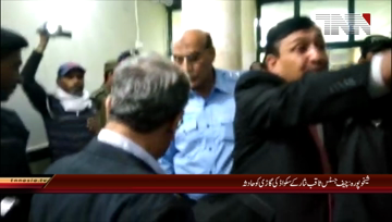 Shaikhupura: CJ Saqib Nisar's squad car crashes