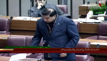 Islamabad- Former PM Raja Pervaiz Ashraf Adresess in NA