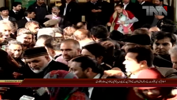 Islamabad- Tahir Qadri Media Talk outside Supreme Court