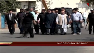 Karachi- Mayor Karachi Waseem Akhtar Media Talk