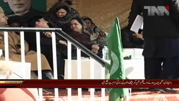 Rawalpindi- Railway Minister Shiekh Rasheed Adresess