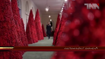 Washington -Trump and first lady took calls from children calling NORAD