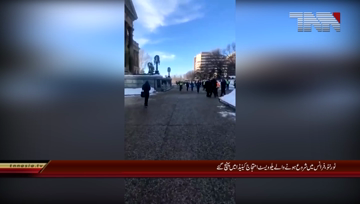 Toronto- France's Yellow West protest reached Canada