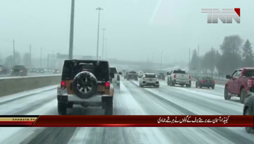Canada- Snowfall in different areas