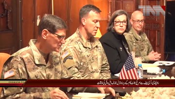 Rawalpindi- US Commander, COAS discuss Afghan peace process 