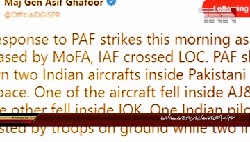 Islamabad- Pakistan Surprise Destroy 2 indian Craft