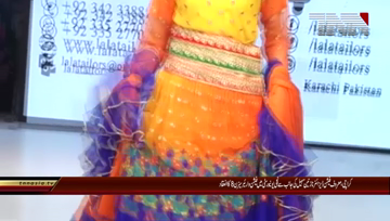 Karachi- Fashion Warrior Session 08, Famous Designer Nazneen Sohail introduce New Collection Spangle Clothing