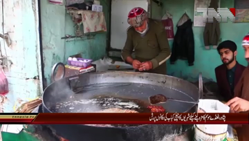 Peshawar- Chapli Kabab demand increases due to cold weather