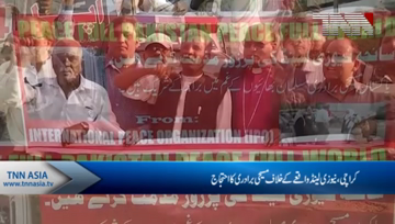 Karachi- Christian community Protest againts New Zealand incident