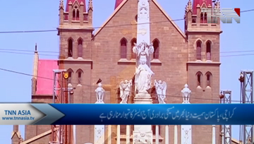 Karachi- Christian Community Celebrates Easter Eve