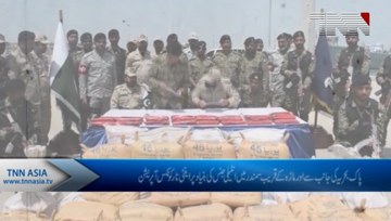 Karachi- Navy seizes 1,000kg hashish in Ormara operation