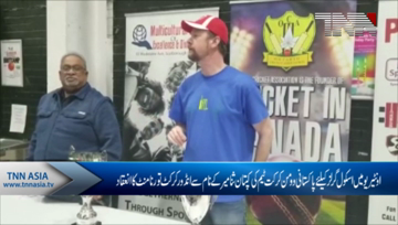 Ontario Cricket Association organized a very unique indoor cricket tournament for school girls named after Sana Mir