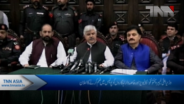 Peshawar- CM KPK announces merger of Levies, Khasadar Force into KP Police.