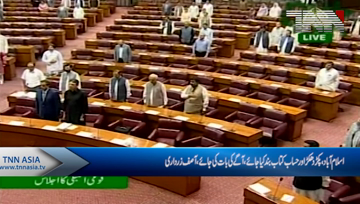 Islamabad- Co Chairman PPP Asif Ali Zardari Addresses In NA