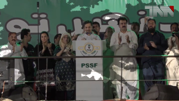 Karachi- Chairman PSP addresses to Public Gathering