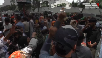 Karachi- Nurses Protest