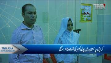 Karachi- Polio cases witnessing rise day by day