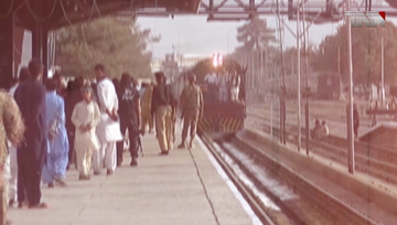 Lahore-Railway Minister Sheikh Rasheed Press Conference