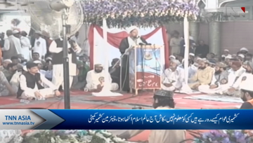 Islamabad- Chairman Kashmir Committee Syed Fakhar Imam addresses