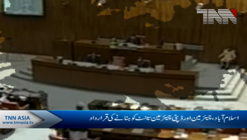 Islamabad- Senate to Vote on no-confidence motion against chairman, deputy Chair