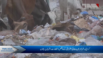 Karachi- Garbage Problem in different Areas, Locals Citizens face problems