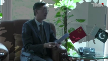 Karachi- CNS meets Chinese Ambassador yao jing