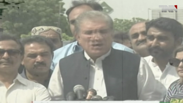 Karachi- FM Shah Mahmood Qureshi Media talk