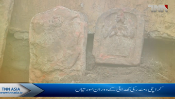 Karachi-Idols Discovered In Temple