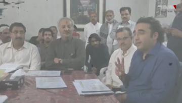 Larkana- Apprehension of Zardari,Faryal in Conspiracy.