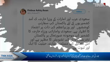 PM Imran raised strongest voice for Kashmiris in seven decades: Dr Firdous
