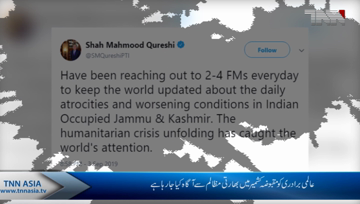 Qureshi says Kashmir issue will be single point agenda in talks with Arab ministers
